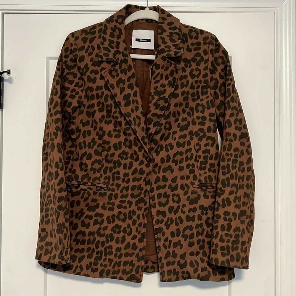 Dimora Leopard Blazer - Picture 1 of 5